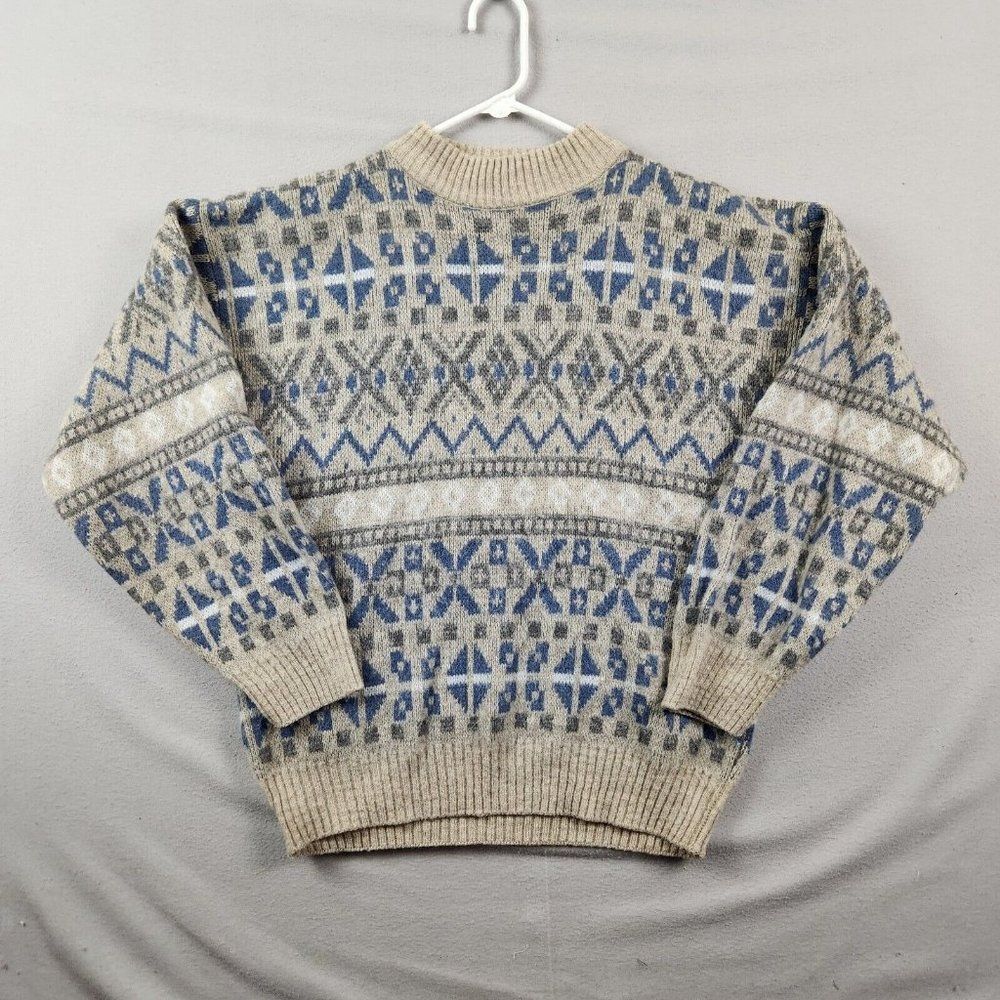Vintage Catamount Trail Sweater Acrylic/Wool Blend Size Large
